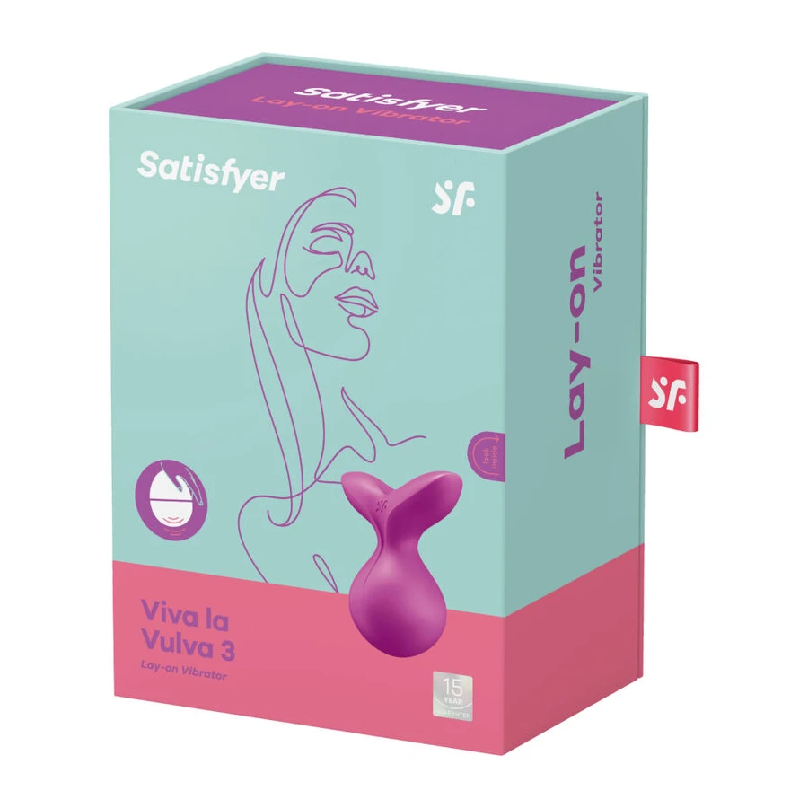 SATISFYER VIVA LA VULVA 3 LAY-ON VIBRATOR